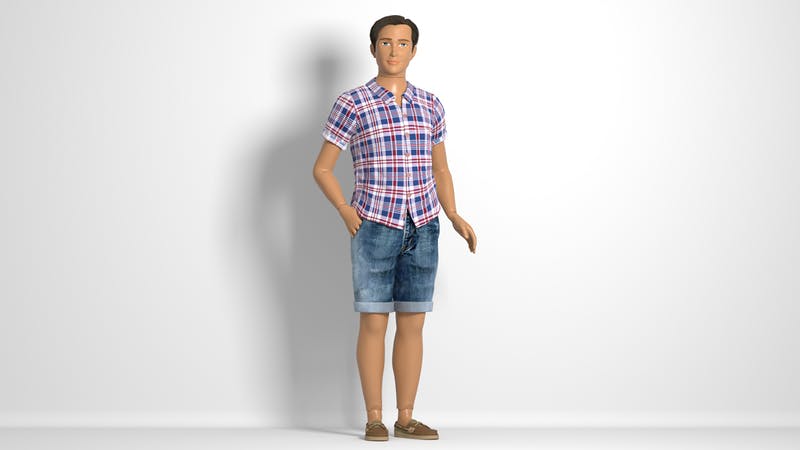 Meet The First Realistic Ken Doll Lamilly